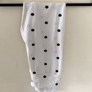 LuLaRoe one size polka dot leggings